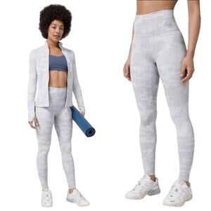 Lululemon Wunder Under High Rise Luxtreme Camo Leggings 28” Size 4